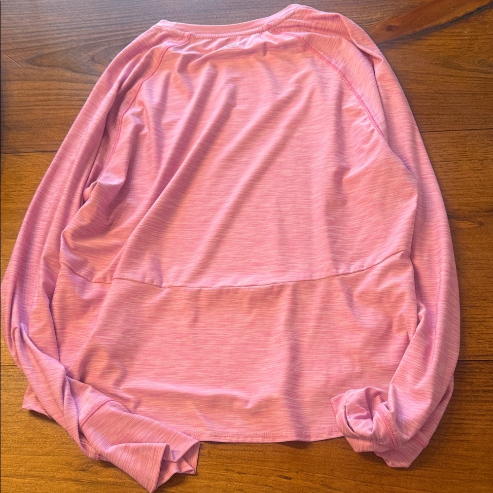 Eton Women's Long Sleeve Crew Neck Top - Pink - Picture 4 of 5